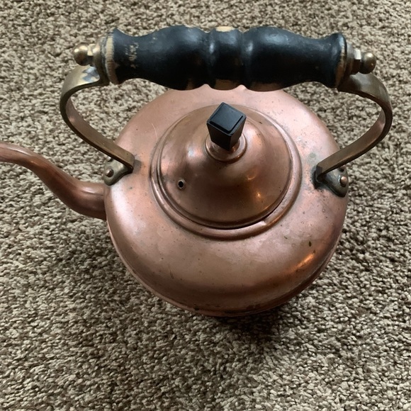 Vintage Oldusil Copper Kettle - Picture 3 of 7